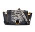 Lizard Embossed Partition Bag, front view